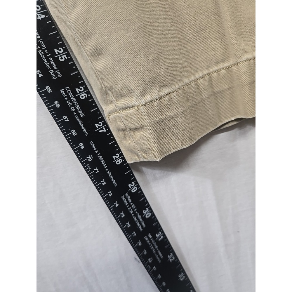 Vintage Polo Ralph Lauren Classic Chino Prospect Pants Men's 33/30 (32/28) Beige - Picture 8 of 8